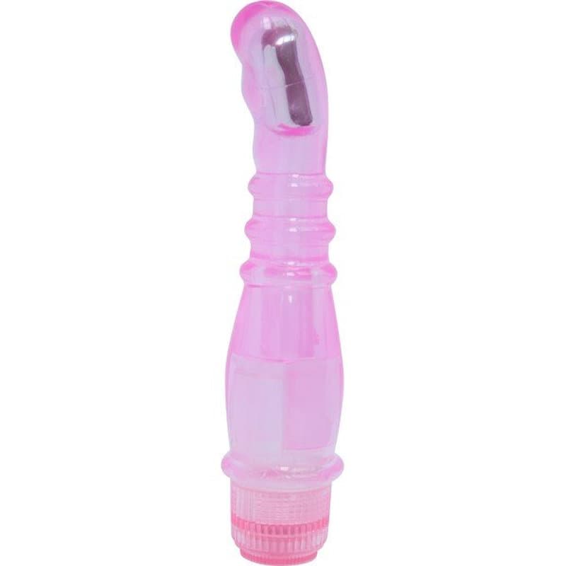 G-Spot Crystal Rulette Vibratör (Pembe)