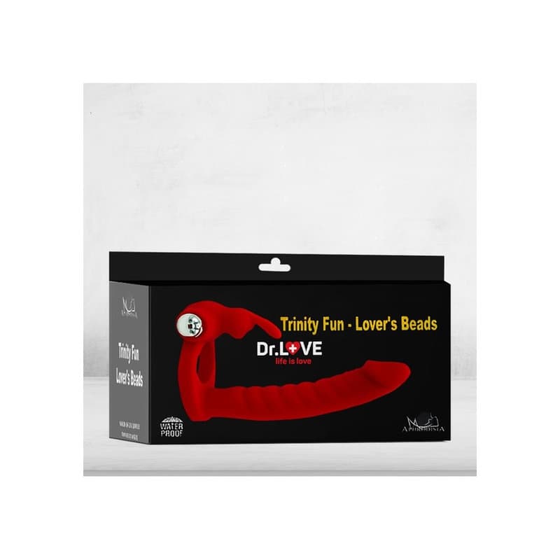 Dr.Love Titreşimli Penis Halkası & Anal Vibratör –