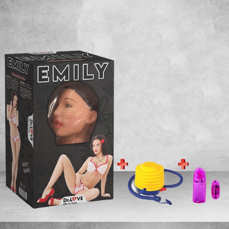 EMILY 2 İŞLEVLİ TİTREŞİMLİ KONUŞABİLEN ULTRA REALİSTİK ŞİŞME BEBEK KADIN MANKEN