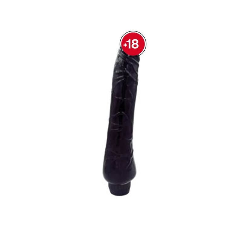 G-Spot Slikon Renkli Motorlu Vibratör (Zenci)