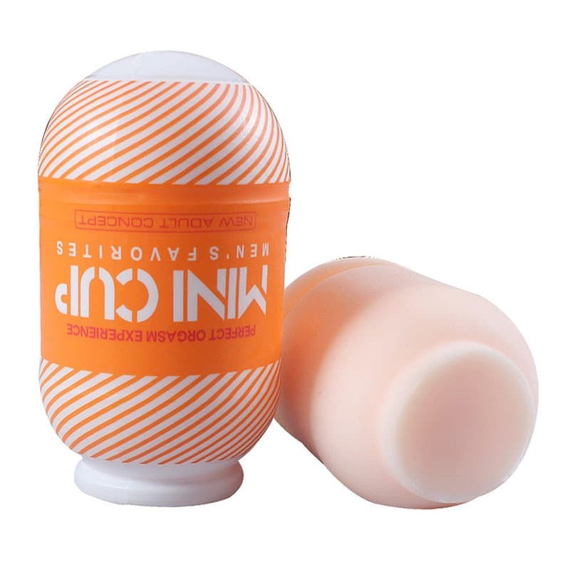Mini – Cup Erkek Mastürbatör (Turuncu)