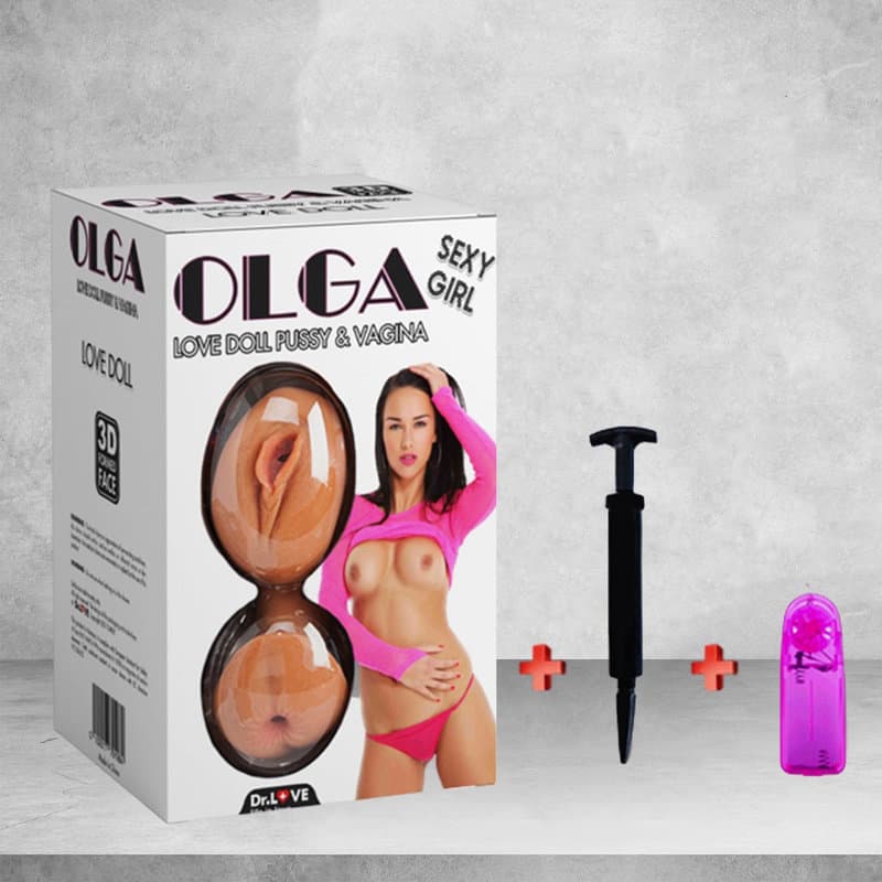 OLGA 2 İŞLEVLİ TİTREŞİMLİ ULTRA REALİSTİK ŞİŞME BEBEK KADIN MANKEN