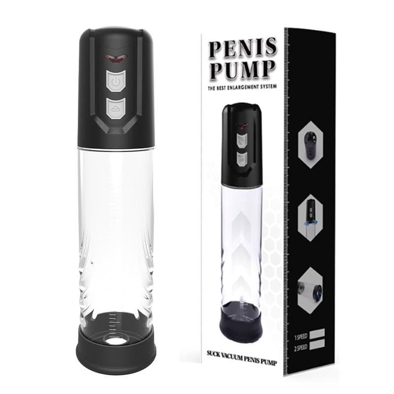 Tam Otomatik USB Type-C Şarjlı Penis Büyütücü Vakum Pompası