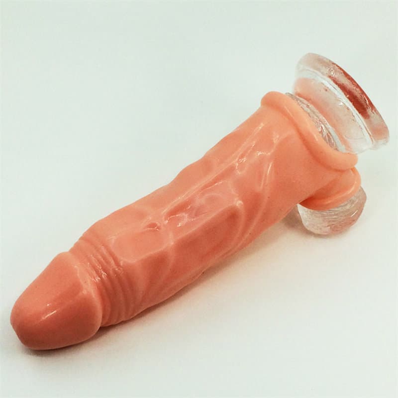 XESE – Dolgulu Realistik Penis Kılıfı (Ten Rengi)