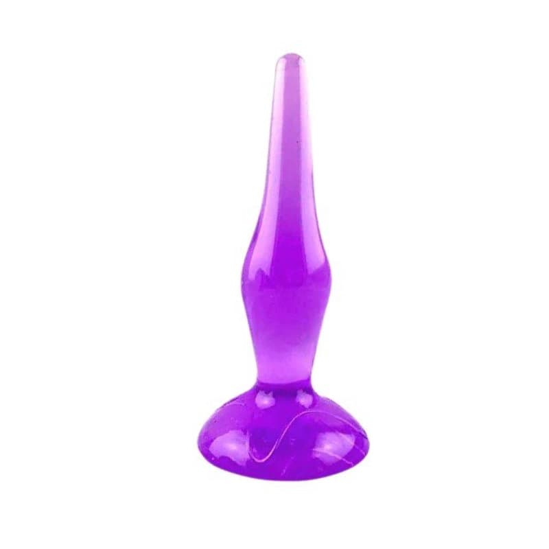 Yumuşak Silikon Uzun İnce Anal Plug