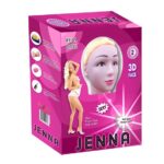 Jenna Saçlı ve Titreşimli Realistik Şişme Bebek Kadın Manken